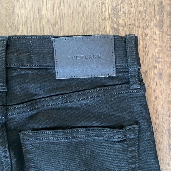 Everlane NWT The Authentic Stretch High-Rise Skinny in Black - Picture 5 of 8